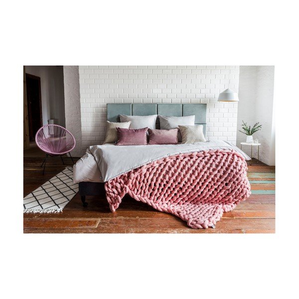 Svijetlo siva navlaka za poplun za bračni krevet/za produženi krevet od egipatskog pamuka 200x220 cm Perla – WeLoveBeds-image-4