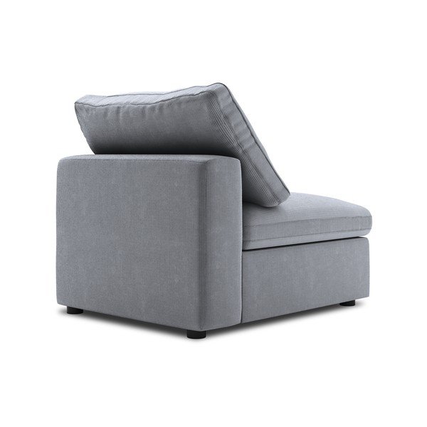 Sivi srednji dio modularne sofe od samta Windsor & Co Sofas Galaxy-image-3