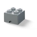 Dječja tamno siva kutija s LEGO® ladicom