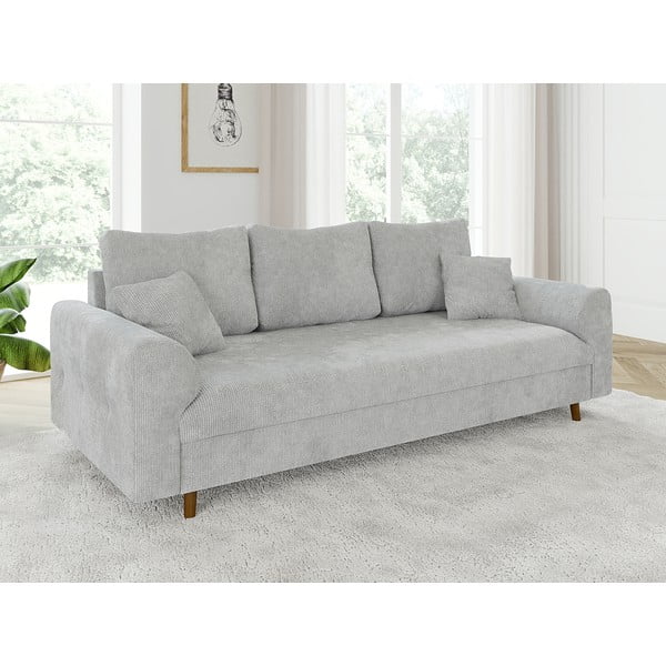 Svijetlo siva sofa 210 cm Ariella – Ropez-image-3