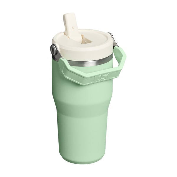 Kadulja zelena termosica od nehrđajućeg čelika 600 ml IceFlow™ Flip Straw 2.0 Tumbler Pistachio – Stanley-image-2