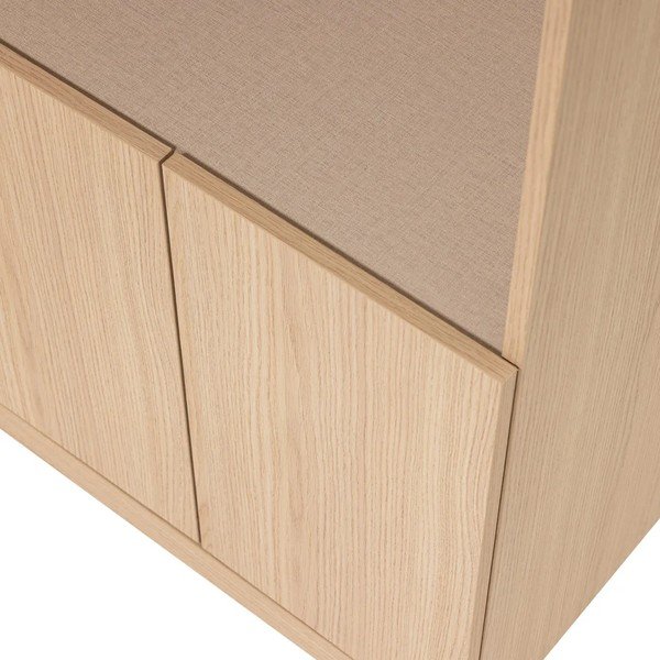 Modularni garderobni ormar u prirodnoj boji 54x215 cm Build – WOOOD-image-4