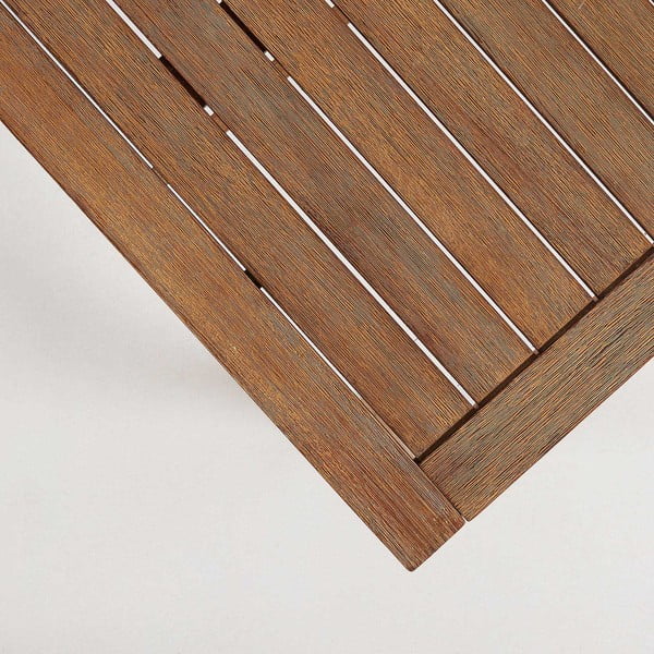 Vrtni blagovaonski stol od drveta eukaliptusa Kave Home Cybille, 130 x 80 cm-image-3