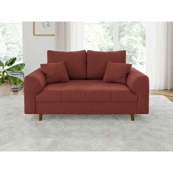 Ciglasta sofa od samta 150 cm Ariella – Ropez-image-1