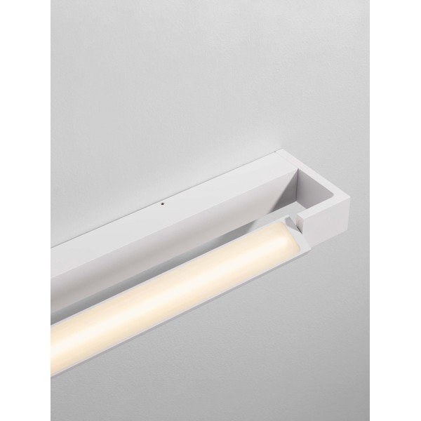 Mat bijela LED zidna lampa aluminijska Arga – Nova Luce-image-2