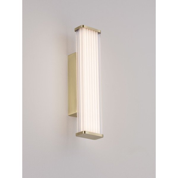 Metalna LED zidna lampa mat zlatna Misty – Nova Luce-image-2