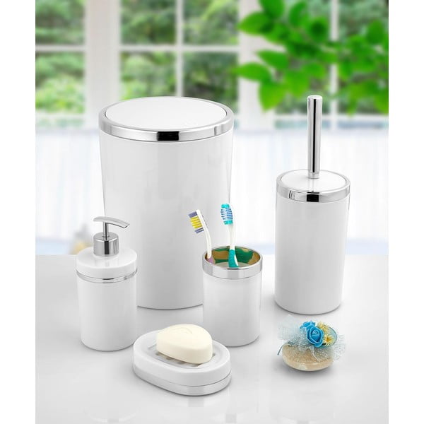 Bijeli set kupaonskog pribora - Oyo Concept-image-1