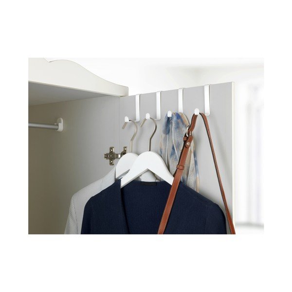 Set s 4 bijele kukice za vješanje Wenko Home-image-1