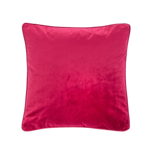 Tamnoružičasti jastuk Tiseco Home Studio Velvety, 45 x 45 cm