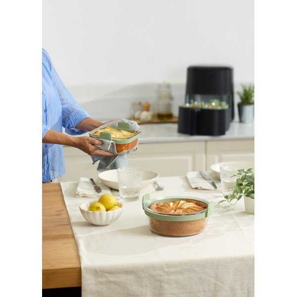 Stakleni kalup za pečenje 20,5x19,5 cm – Lékué-image-1