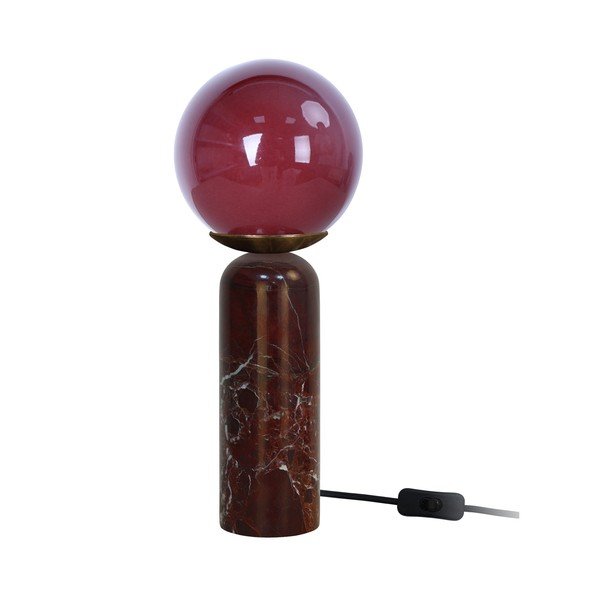 Bordo mramorna stolna lampa (visina 38 cm) Lazio Sphere – Leitmotiv
