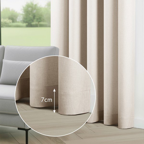 Krem zavjesa za djelomično zamračenje Calisto – Filumi-image-4