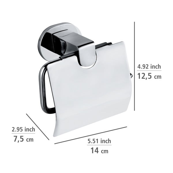 Metalni držač za toalet papir Maribor - Wenko-image-3