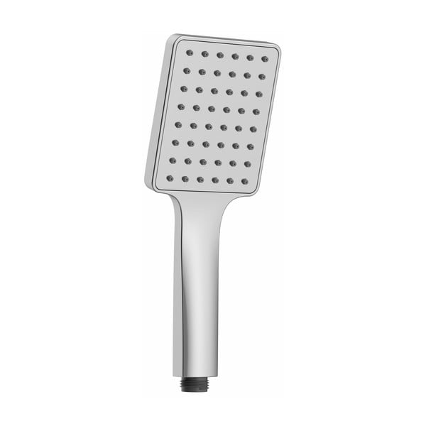 Plastična ručka za tuš u sjajno srebrnoj boji – Sapho