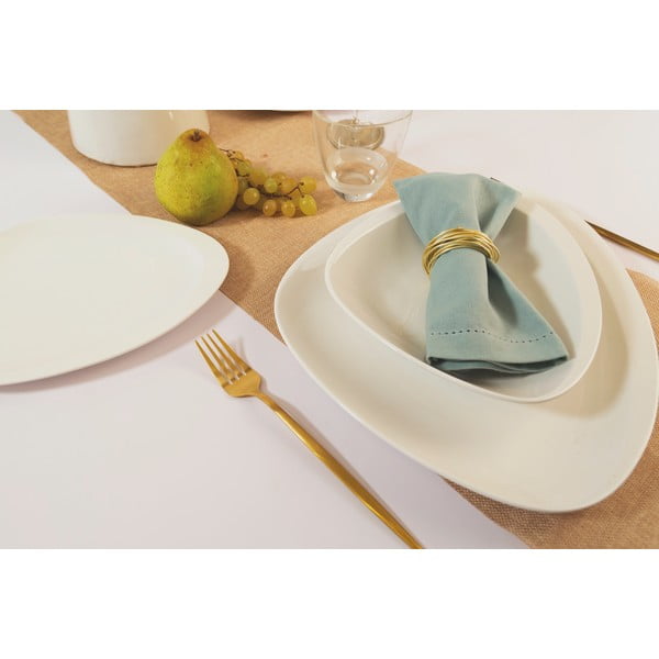 Bijeli desertni porculanski tanjuri u setu 6 kom Carrara – Villa Altachiara-image-3