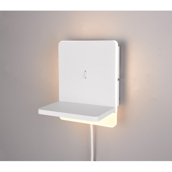 Bijela LED zidna lampa s mogućnosti zatamnjivanja Fairfield – Trio-image-1