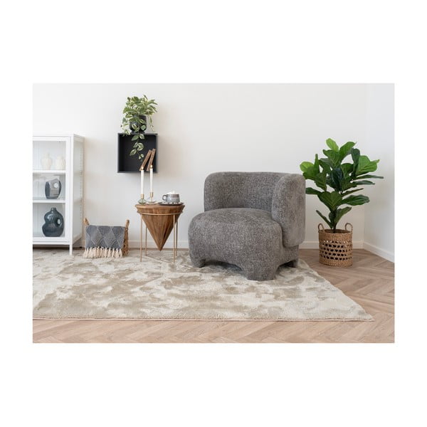 Plava deka od recikliranog pamuka 130x180 cm Izmir – House Nordic-image-3