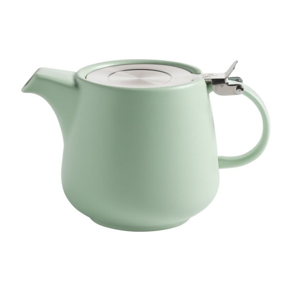 Zeleni porculanski čajnik s cjediljkom Maxwell & Williams Tint, 600 ml