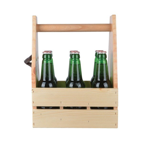 Drvena boca za bocu s otvaračem Ego Dekor-image-1