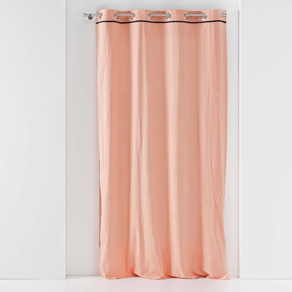 Ružičasta zavjesa 135x240 cm Linette – douceur d'intérieur