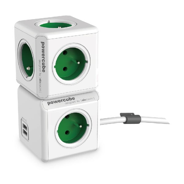 Razdjelnik utičnica 13 cm PowerCube Extended USB – Cubenest-image-3