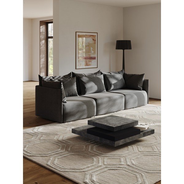 Antracit siva sofa 270 cm Dune - TemaHome-image-3