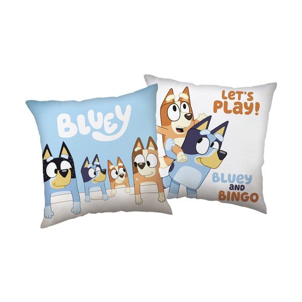 Dječji jastuk ø 40 cm Bluey "Let´s Play" – Jerry Fabrics