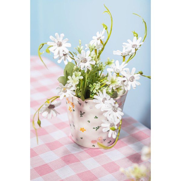 Ukrasna tegla za cvijeće od kamenine ø 11 cm Ditsy Floral – Sass & Belle-image-1