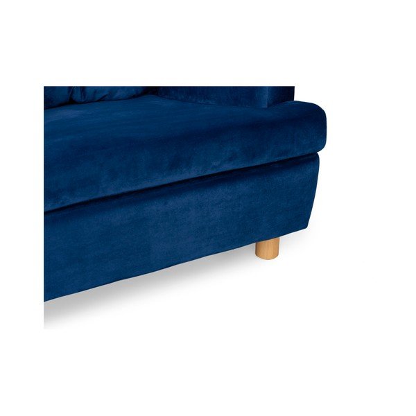 Tamnoplava fotelja SKANDICA Ingrid Navy Blue-image-3