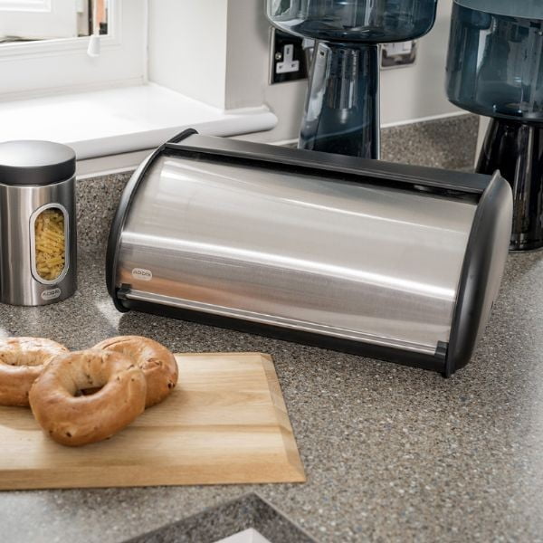 Crna kutija za kruh Addis Bread Bin-image-1
