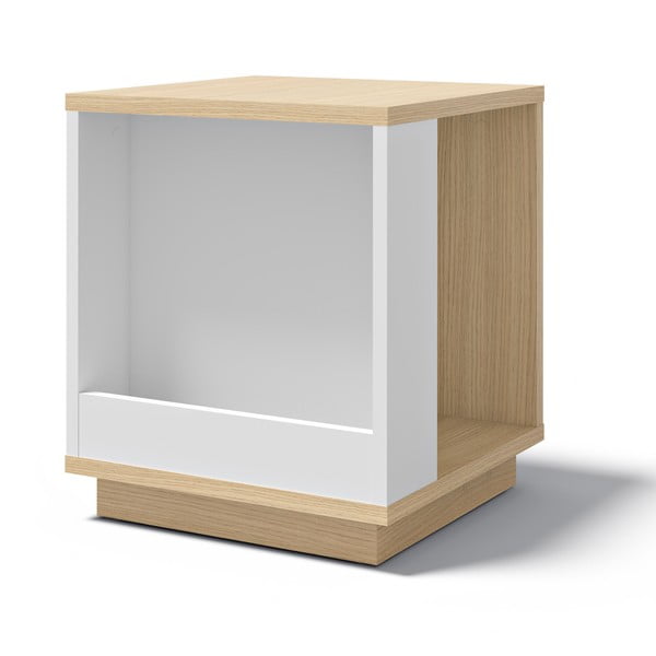 Pomoćni stolić u dekoru hrasta 40x40 cm Ella - TemaHome-image-3