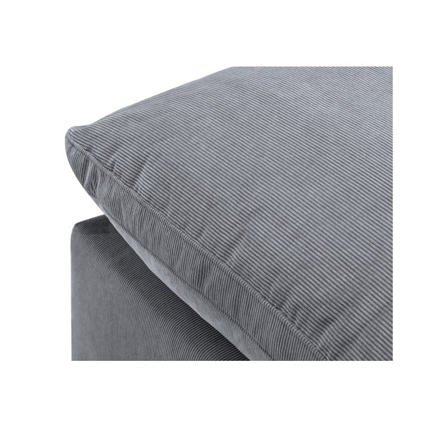 Sivi kutni dio modularne sofe od samta Windsor & Co Sofas Galaxy, desni kut-image-4