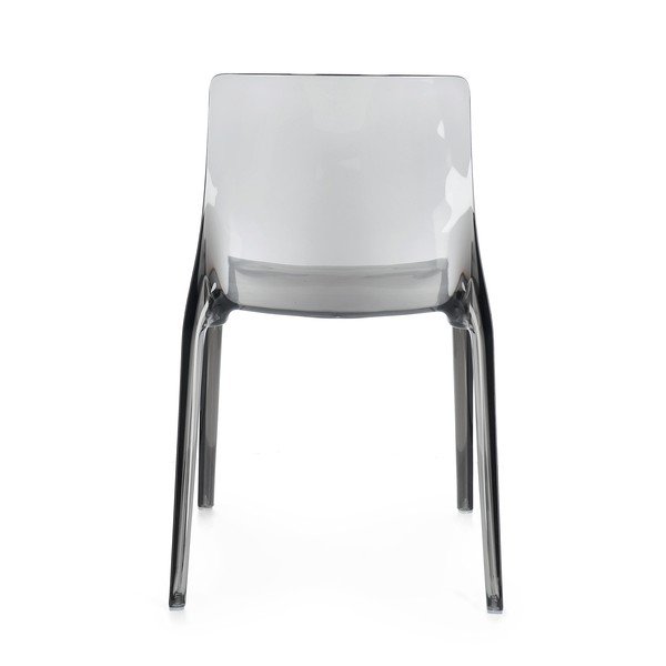 Siva plastična vrtna stolica Adele – Bizzotto-image-4