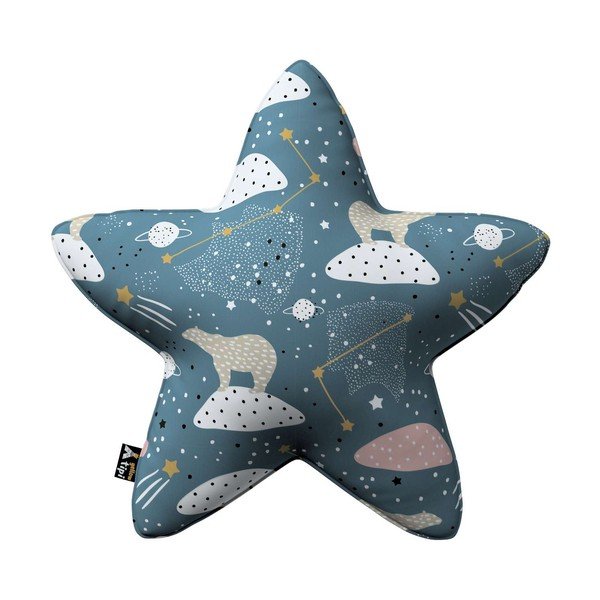 Dječji jastuk Lucky Star – Yellow Tipi