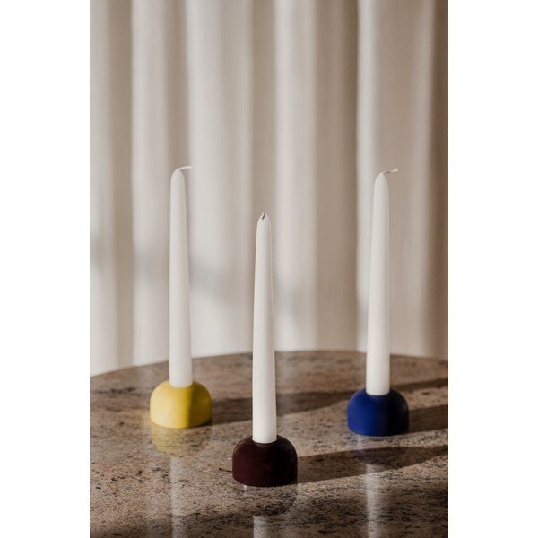 Drveni svijećnjaci u setu 3 kom Lums – noo.ma-image-1