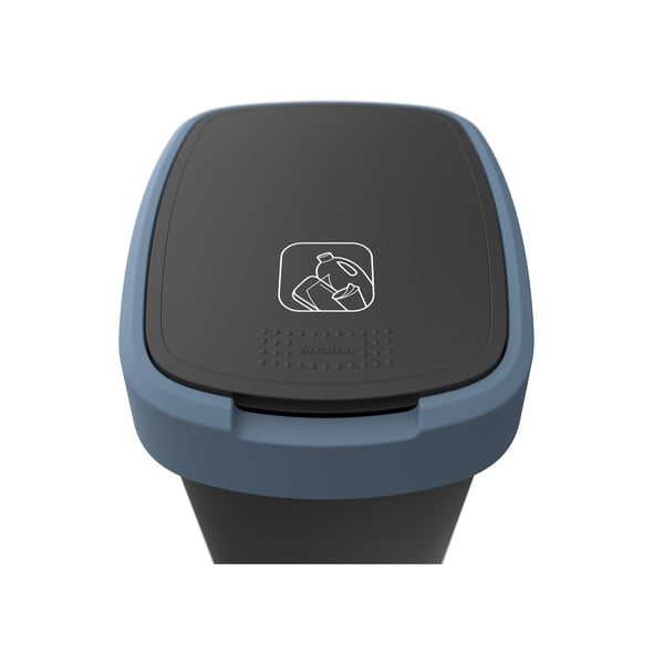 Kanta za otpad od reciklirane plastike 50 l Twist - Rotho-image-3