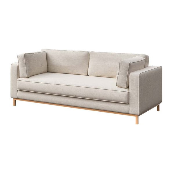 Krem sofa 222 cm Celerio – Ame Yens-image-2