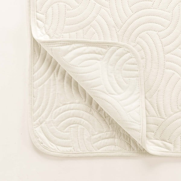 Bež prekrivač od samta 220x240 cm Solange – douceur d'intérieur-image-3