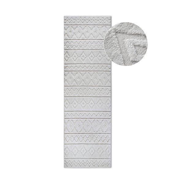 Krem staza 80x240 cm Itinerance Cream White – Elle Decoration