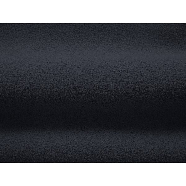 Tamno plava fotelja od bouclé tkanine Chuck – Micadoni Home-image-4