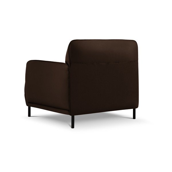 Smeđa kožna fotelja Windsor & Co Sofas Neso-image-2