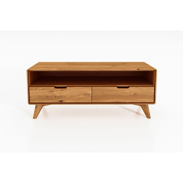 TV komoda od hrastovine 120x48 cm Greg - The Beds-image-2