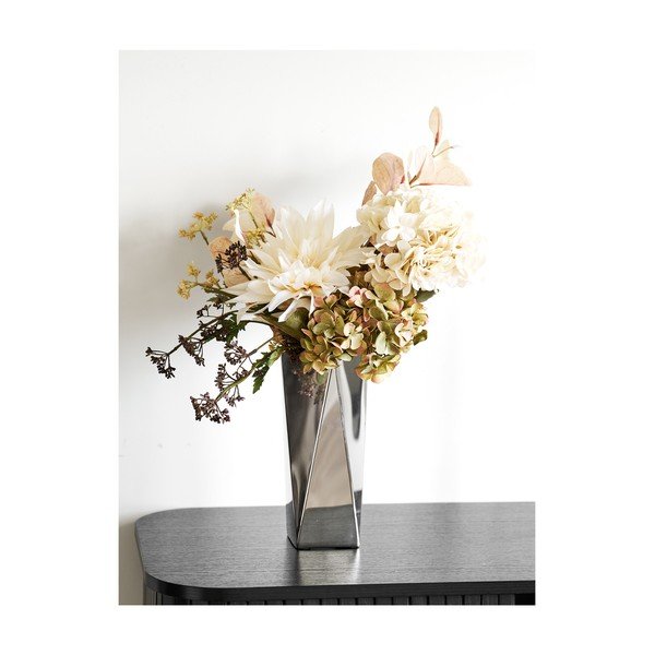 Čelična vaza u srebrnoj boji (visina 23 cm) – House Nordic-image-1