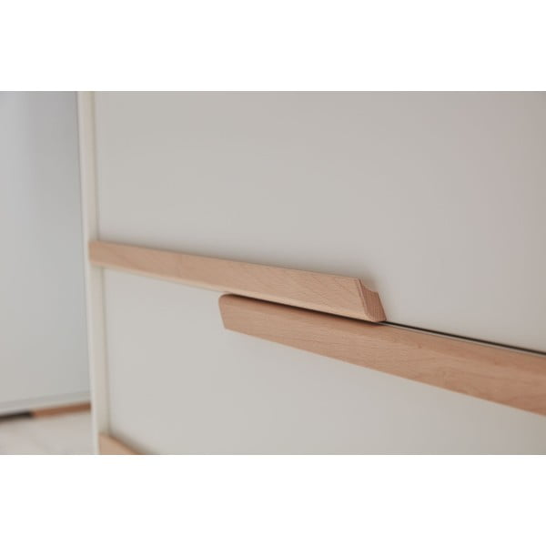 Bijela dječja komoda s ladicama Pinio Snap-image-3