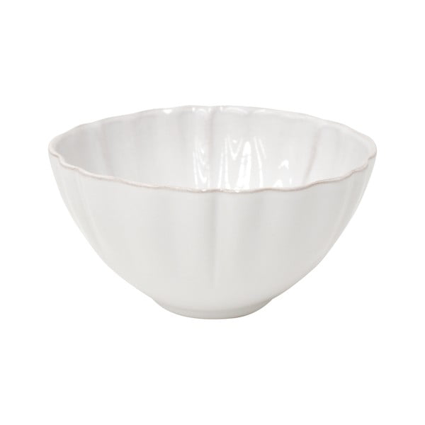 Bijela zemljana zdjela Costa Nova Alentejo, ⌀ 16 cm