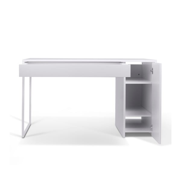Bijeli radni stol TemaHome Prado-image-1