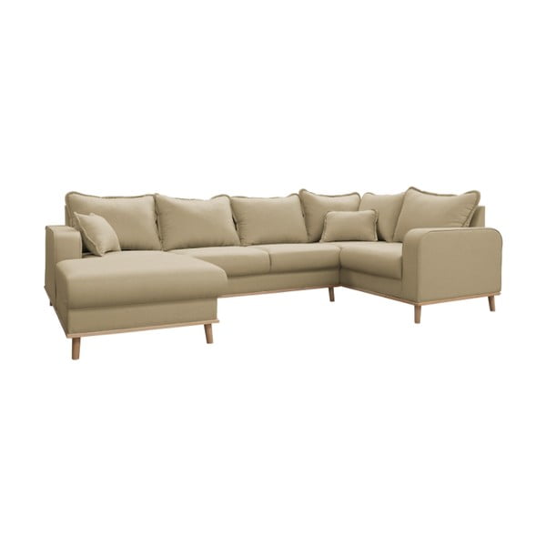 Bež kutna garnitura (lijevi kut) Beata - Ropez-image-2