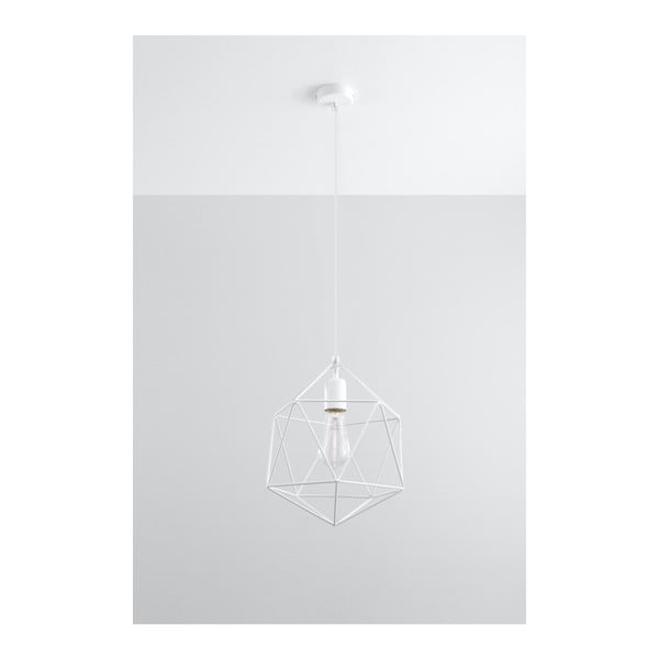 Bijela viseća lampa Sollux Donato-image-1