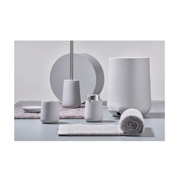 Svijetlo siva porculanska čaša za četkice za zube Nova – Zone-image-1