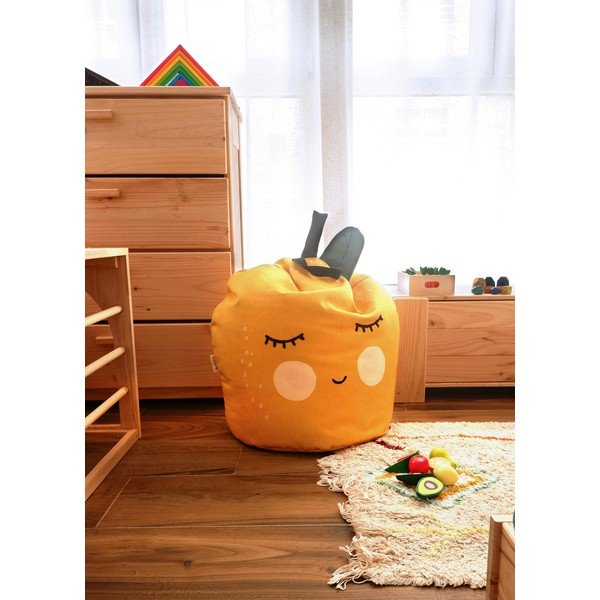 Žuta dječja vreća za sjedenje Lemon - Little Nice Things-image-2